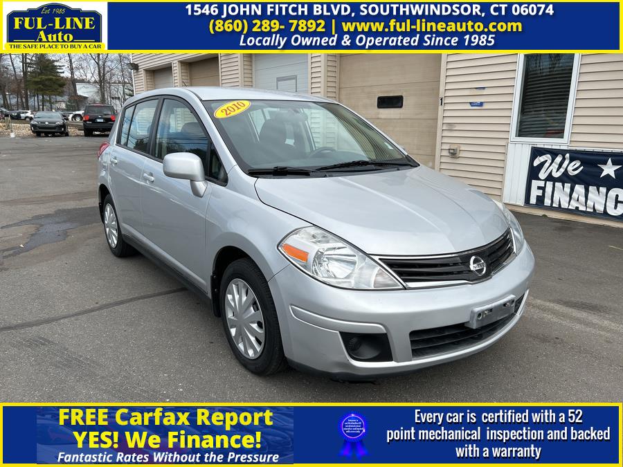 2010 Nissan Versa 5dr HB I4 Auto 1.8 S, available for sale in South Windsor , Connecticut | Ful-line Auto LLC. South Windsor , Connecticut