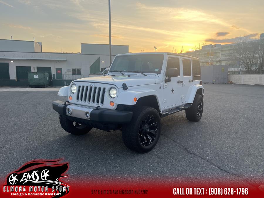 2018 Jeep Wrangler JK Unlimited Sahara 4x4, available for sale in Elizabeth, New Jersey | Elmora Motor Sports. Elizabeth, New Jersey