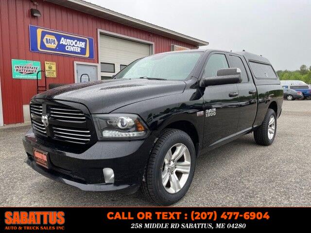 2014 Ram 1500 4WD Quad Cab 140.5" Sport, available for sale in Sabattus, Maine | Sabattus Auto and Truck Sales Inc. Sabattus, Maine