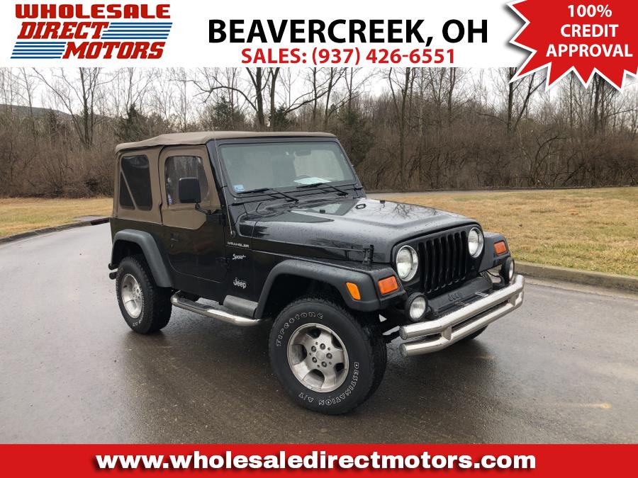 2002 Jeep Wrangler 2dr Sport, available for sale in Beavercreek, Ohio | Wholesale Direct Motors. Beavercreek, Ohio