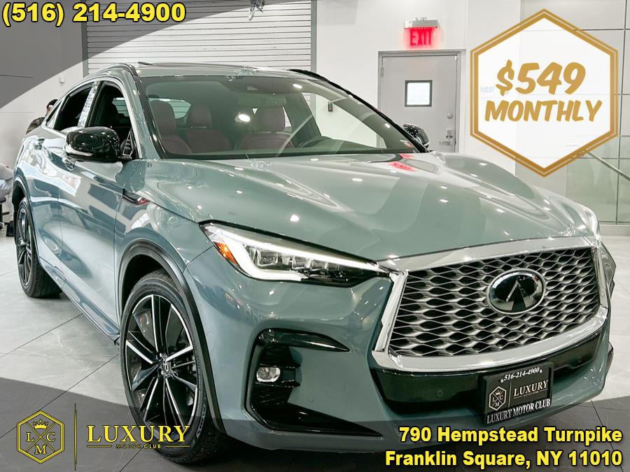 2022 INFINITI QX55 SENSORY AWD, available for sale in Franklin Square, New York | Luxury Motor Club. Franklin Square, New York