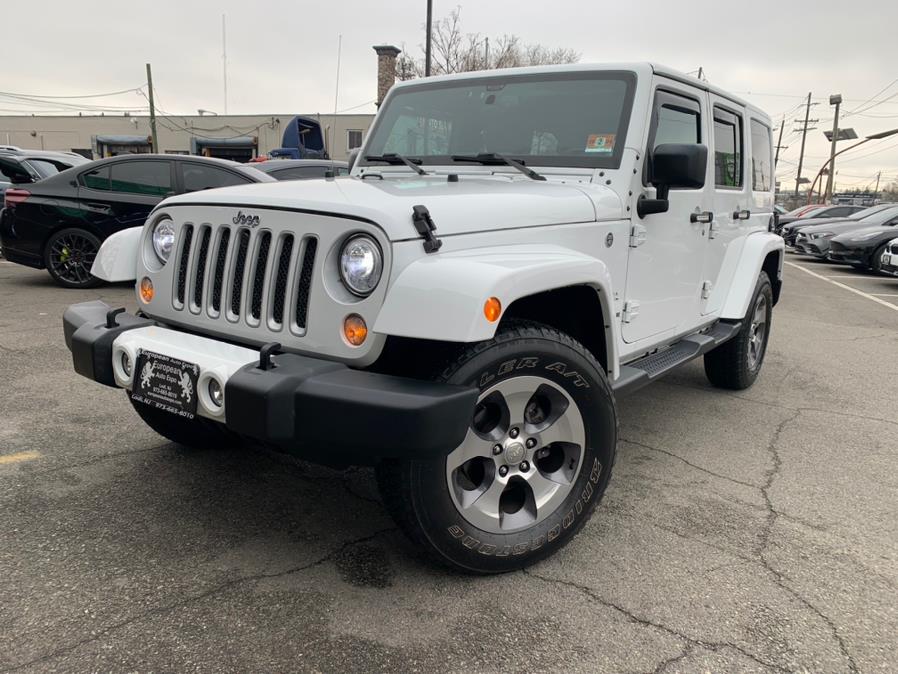 2017 Jeep Wrangler Unlimited Sahara 4x4, available for sale in Lodi, New Jersey | European Auto Expo. Lodi, New Jersey