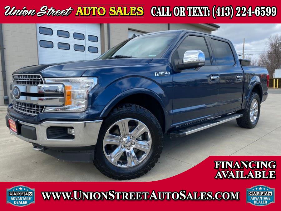 2019 Ford F-150 LARIAT 4WD SuperCrew 6.5'' Box, available for sale in West Springfield, Massachusetts | Union Street Auto Sales. West Springfield, Massachusetts