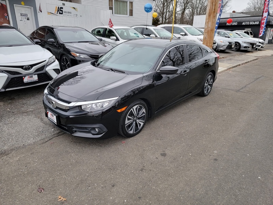 2017 Honda Civic Sedan EX-L CVT w/Navigation, available for sale in Hamden, Connecticut | Adonai Auto Sales LLC. Hamden, Connecticut