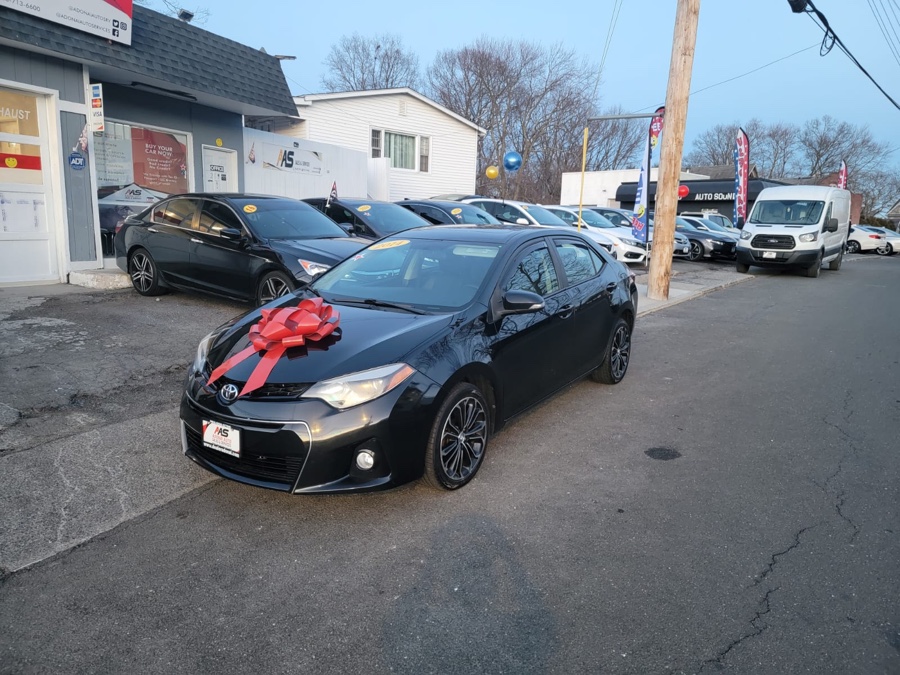 2014 Toyota Corolla 4dr Sdn CVT S, available for sale in Hamden, Connecticut | Adonai Auto Sales LLC. Hamden, Connecticut