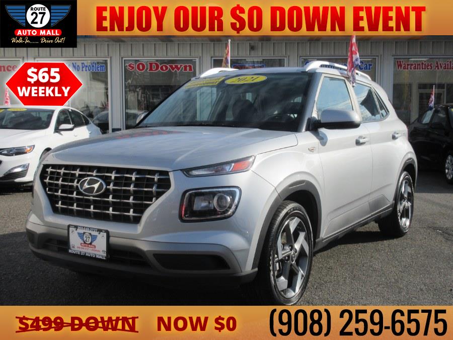 2021 Hyundai Venue SEL IVT, available for sale in Linden, New Jersey | Route 27 Auto Mall. Linden, New Jersey