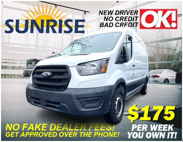 2020 Ford Transit Cargo Van T-250 148" Med Rf 9070 GVWR RWD, available for sale in Elmont, New York | Sunrise of Elmont. Elmont, New York