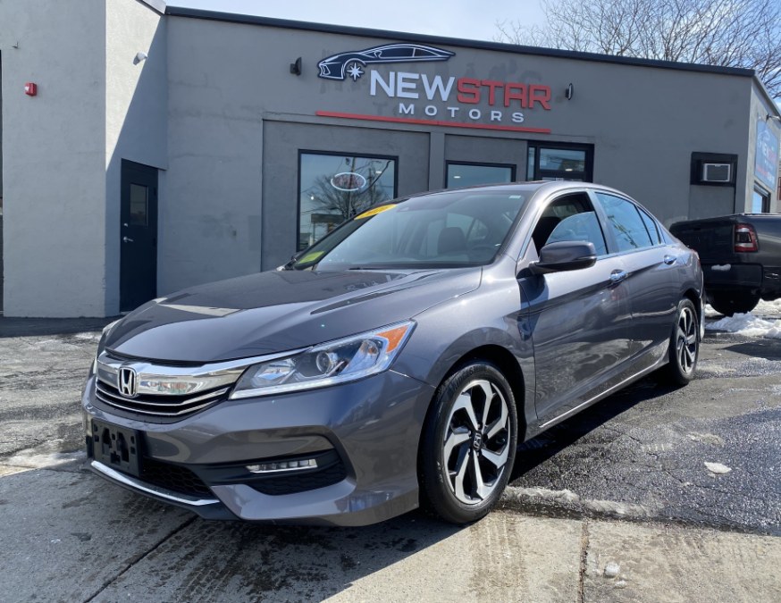2016 Honda Accord Sedan 4dr I4 CVT EX-L w/Navi & Honda Sensing, available for sale in Peabody, Massachusetts | New Star Motors. Peabody, Massachusetts