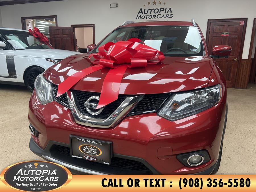 2016 Nissan Rogue AWD 4dr SL, available for sale in Union, New Jersey | Autopia Motorcars Inc. Union, New Jersey