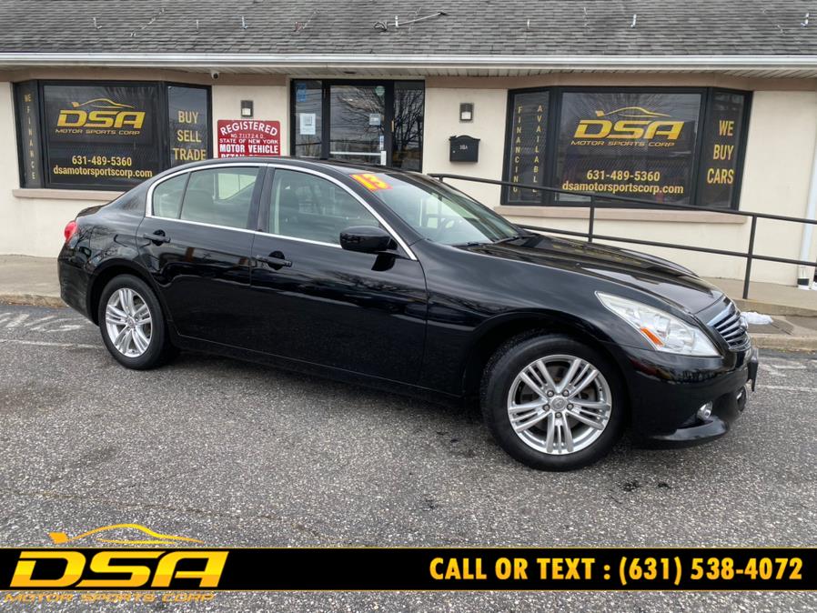 2013 Infiniti G37 Sedan 4dr x AWD, available for sale in Commack, New York | DSA Motor Sports Corp. Commack, New York