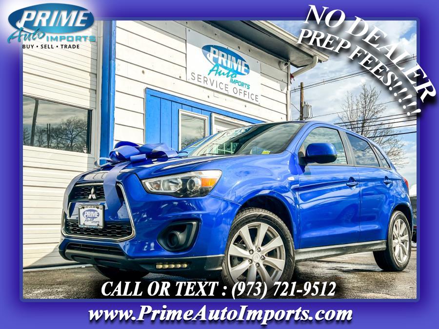 2015 Mitsubishi Outlander Sport AWD 4dr CVT ES, available for sale in Bloomingdale, New Jersey | Prime Auto Imports. Bloomingdale, New Jersey 2015 Mitsubishi Outlander Sport AWD 4dr CVT ES, available for sale in Bloomingdale, New Jersey | Prime Auto Imports. Bloomingdale, New Jersey