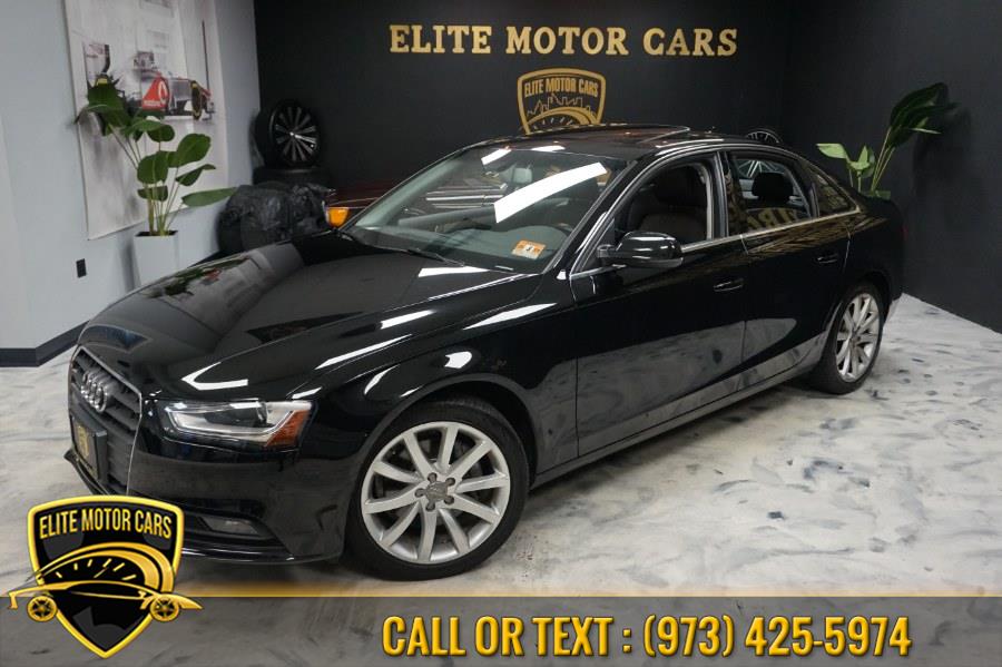 2013 Audi A4 4dr Sdn Auto quattro 2.0T Premium Plus, available for sale in Newark, New Jersey | Elite Motor Cars. Newark, New Jersey