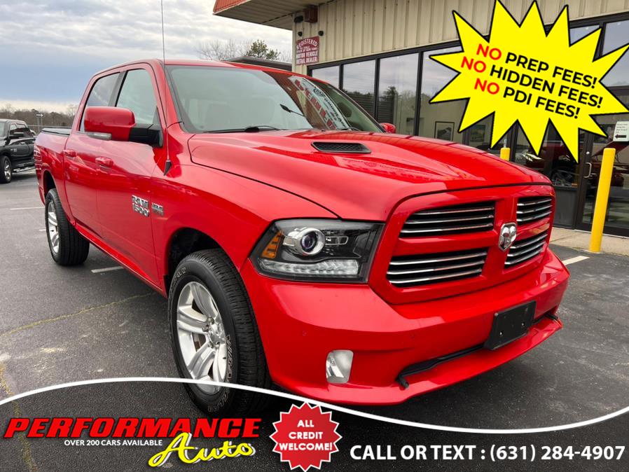 2017 Ram 1500 Sport 4x4 Crew Cab 5''7" Box, available for sale in Bohemia, New York | Performance Auto Inc. Bohemia, New York