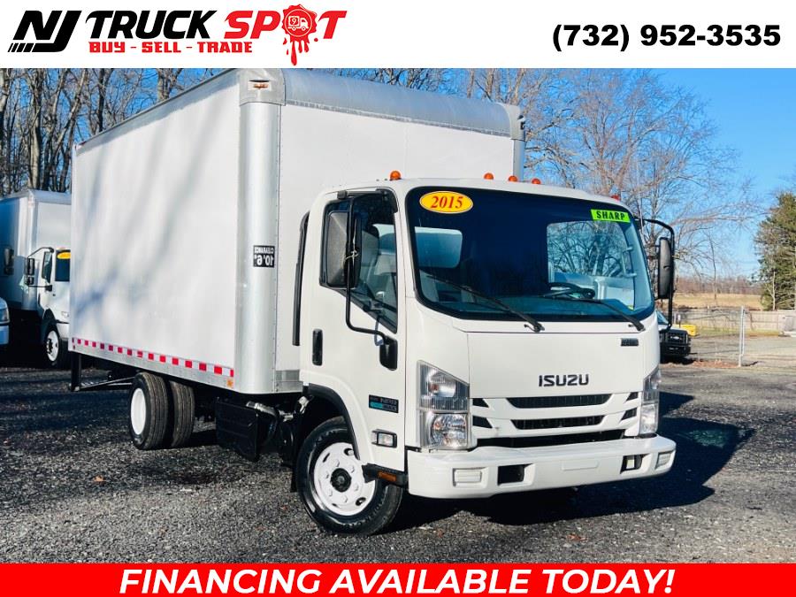2015 Isuzu NPR 16 FEET DRY BOX + STEP BUMPER + NO CDL, available for sale in South Amboy, New Jersey | NJ Truck Spot. South Amboy, New Jersey
