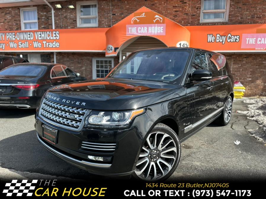 2016 Land Rover Range Rover 4WD 4dr Autobiography LWB, available for sale in Butler, New Jersey | The Car House. Butler, New Jersey