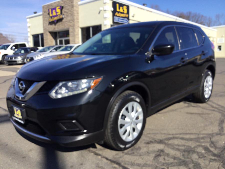 2016 Nissan Rogue AWD 4dr S, available for sale in Plantsville, Connecticut | L&S Automotive LLC. Plantsville, Connecticut