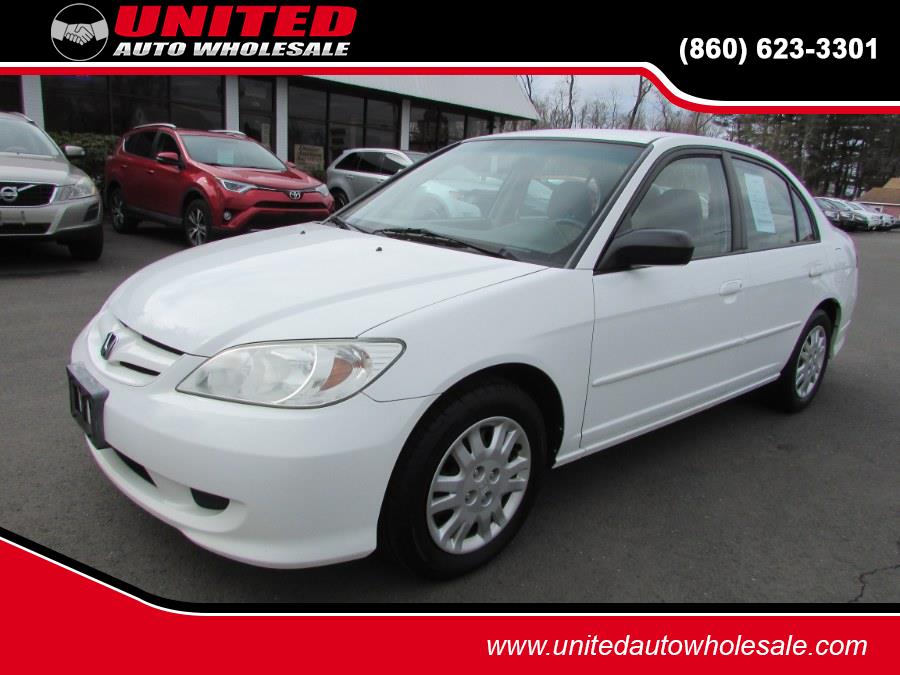 2005 Honda Civic Sdn LX AT, available for sale in East Windsor, Connecticut | United Auto Sales of E Windsor, Inc. East Windsor, Connecticut