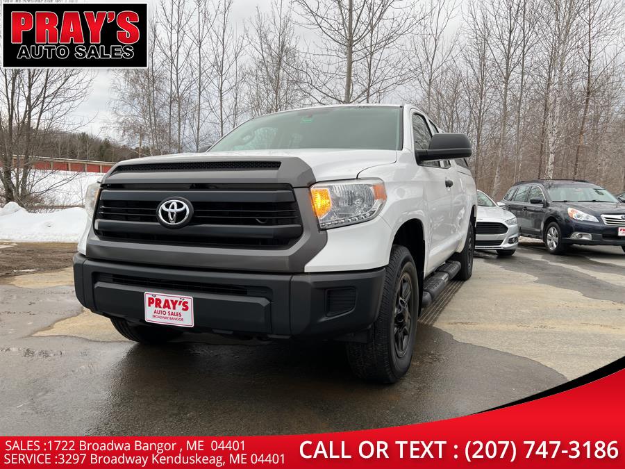 2014 Toyota Tundra 4WD Truck Double Cab 4.6L V8 6-Spd AT SR5 (Natl), available for sale in Bangor , Maine | Pray's Auto Sales . Bangor , Maine