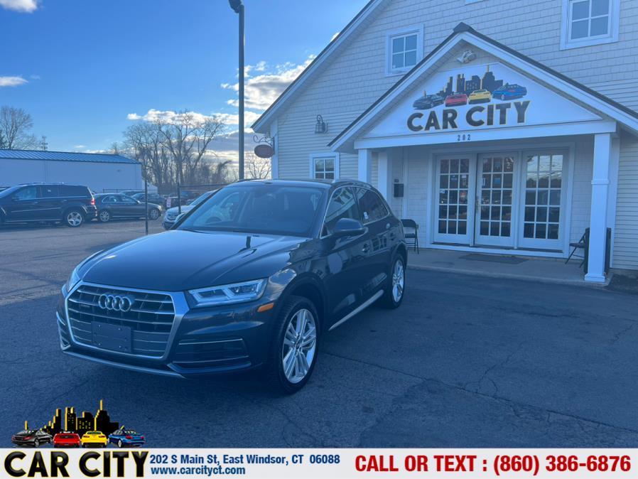 2018 Audi Q5 2.0 TFSI Tech Premium Plus, available for sale in East Windsor, Connecticut | Car City LLC. East Windsor, Connecticut