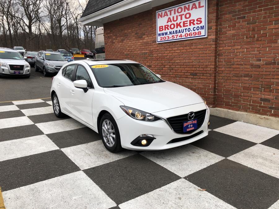 2016 Mazda Mazda3 5dr HB Auto i Grand Touring, available for sale in Waterbury, Connecticut | National Auto Brokers, Inc.. Waterbury, Connecticut