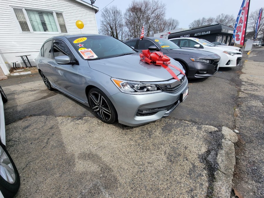 2017 Honda Accord Sedan Sport CVT, available for sale in Hamden, Connecticut | Adonai Auto Sales LLC. Hamden, Connecticut