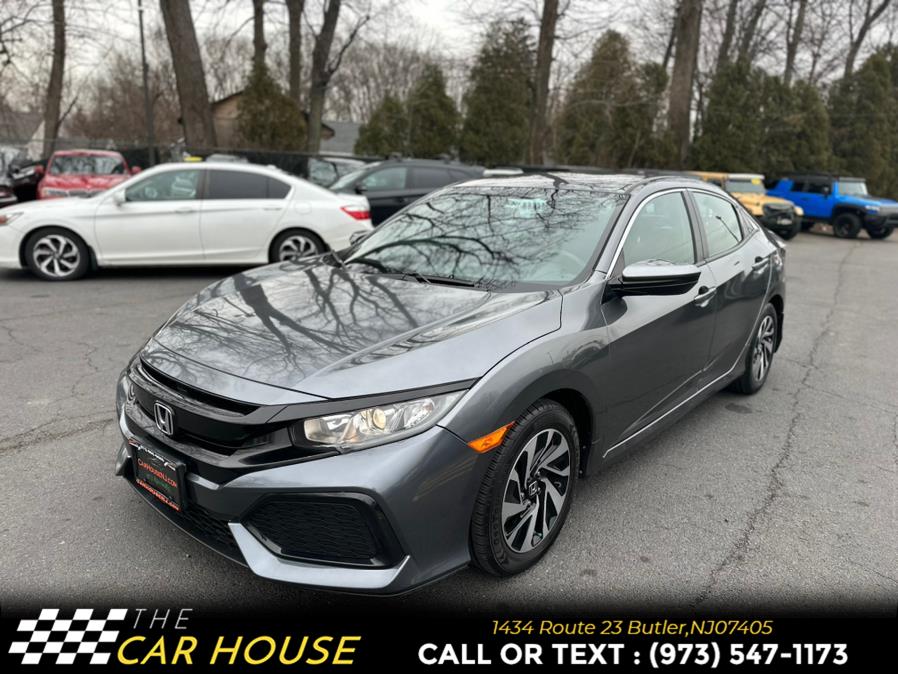 2017 Honda Civic Hatchback LX CVT, available for sale in Butler, New Jersey | The Car House. Butler, New Jersey