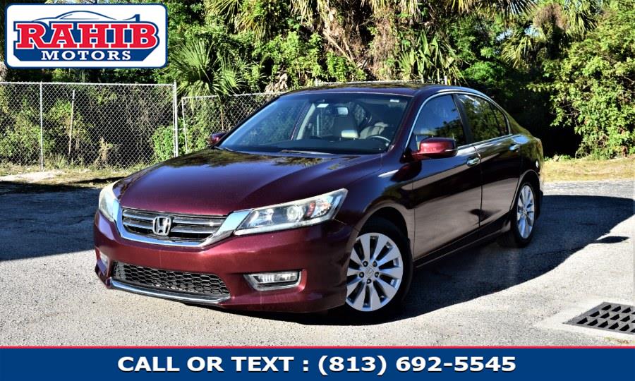 2013 Honda Accord Sdn 4dr I4 CVT EX-L w/Navi, available for sale in Winter Park, Florida | Rahib Motors. Winter Park, Florida