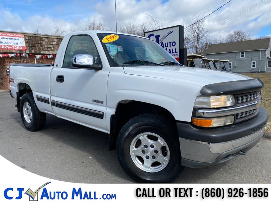 1999 Chevrolet Silverado 1500 Reg Cab 119.0" WB 4WD, available for sale in Bristol, Connecticut | CJ Auto Mall. Bristol, Connecticut