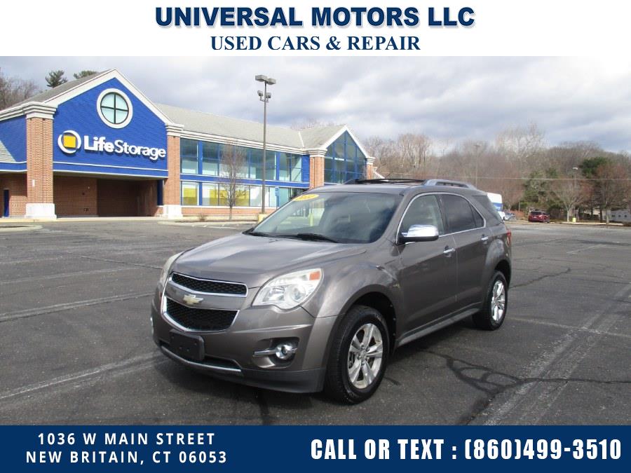 2012 Chevrolet Equinox SUV 4dr LTZ, available for sale in New Britain, Connecticut | Universal Motors LLC. New Britain, Connecticut