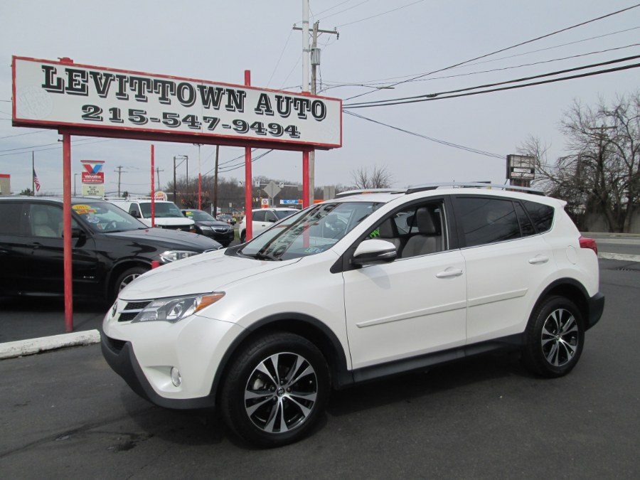 2015 Toyota RAV4 AWD 4dr Limited (Natl), available for sale in Levittown, Pennsylvania | Levittown Auto. Levittown, Pennsylvania