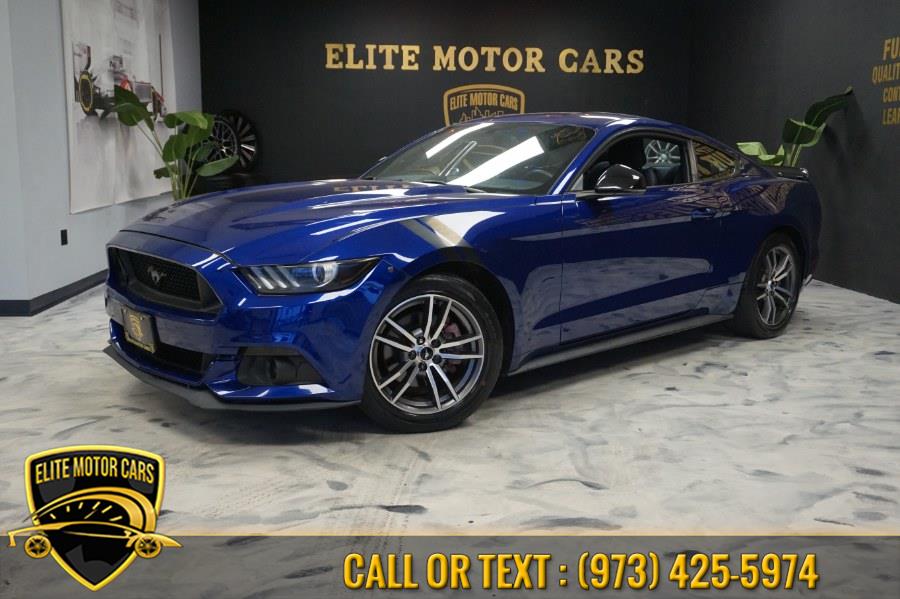 2016 Ford Mustang 2dr Fastback EcoBoost Premium, available for sale in Newark, New Jersey | Elite Motor Cars. Newark, New Jersey