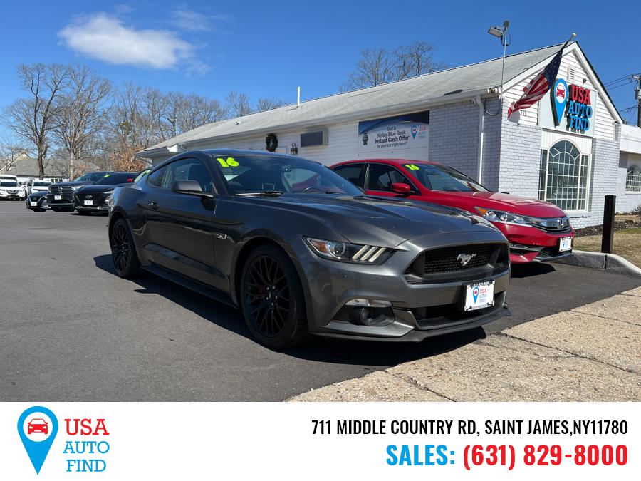 2016 Ford Mustang 2dr Fastback GT, available for sale in Saint James, New York | USA Auto Find. Saint James, New York