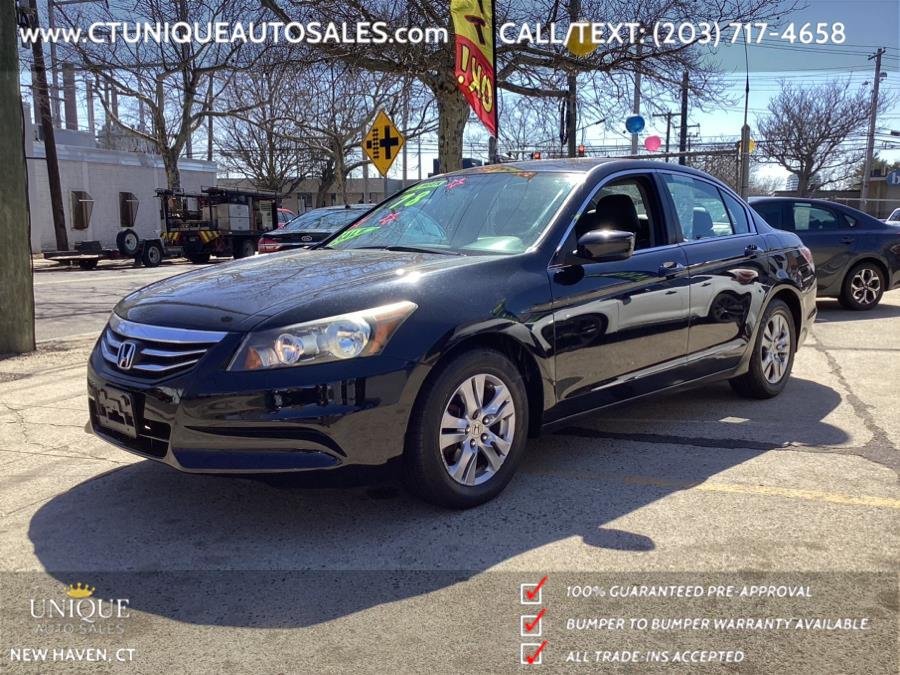 2012 Honda Accord Sdn 4dr I4 Auto SE, available for sale in New Haven, Connecticut | Unique Auto Sales LLC. New Haven, Connecticut