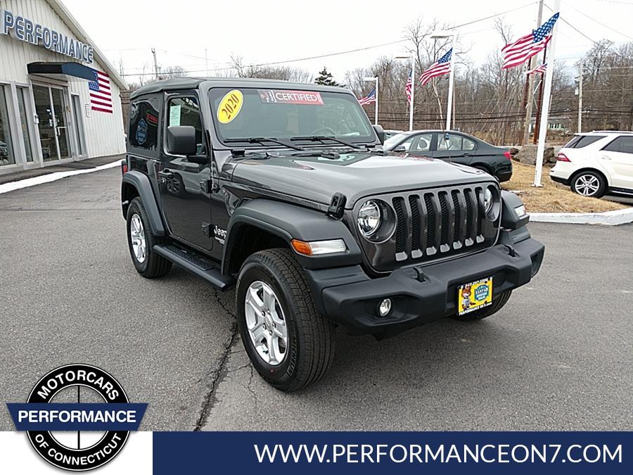 2020 Jeep Wrangler Sport S 4x4, available for sale in Wilton, Connecticut | Performance Motor Cars Of Connecticut LLC. Wilton, Connecticut