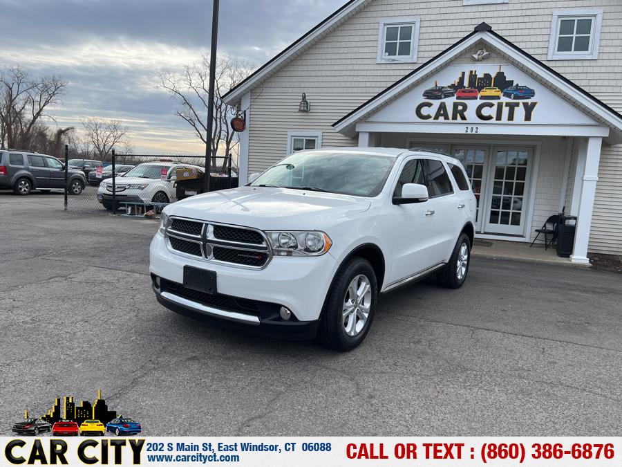2013 Dodge Durango AWD 4dr Crew, available for sale in East Windsor, Connecticut | Car City LLC. East Windsor, Connecticut