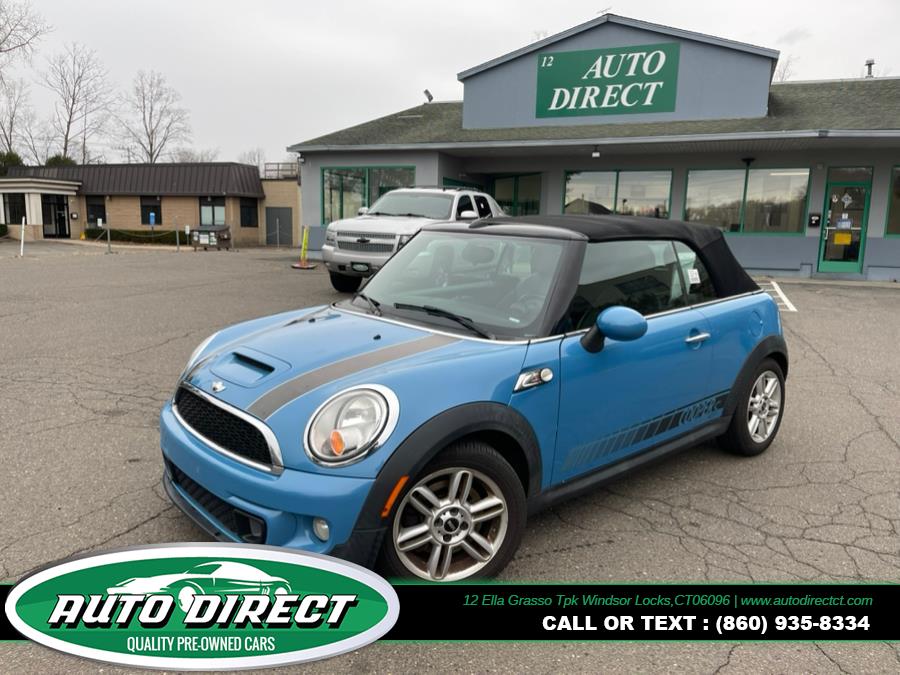 2013 MINI Cooper Convertible 2dr S, available for sale in Windsor Locks, Connecticut | Auto Direct LLC. Windsor Locks, Connecticut
