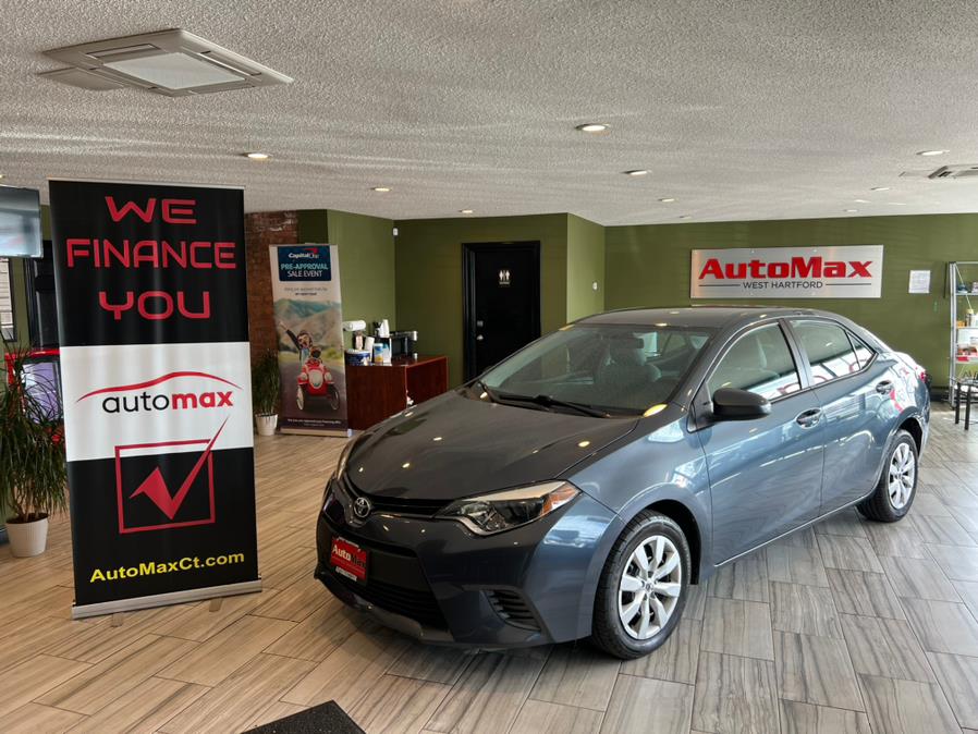 2015 Toyota Corolla 4dr Sdn CVT LE (Natl), available for sale in West Hartford, Connecticut | AutoMax. West Hartford, Connecticut