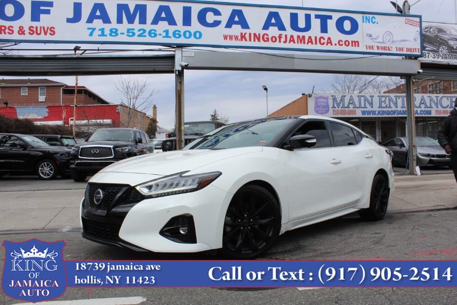 2021 Nissan Maxima SR 3.5L, available for sale in Hollis, New York | King of Jamaica Auto Inc. Hollis, New York