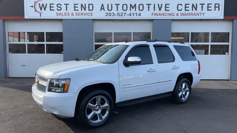 2014 Chevrolet Tahoe 4WD 4dr LTZ, available for sale in Waterbury, Connecticut | West End Automotive Center. Waterbury, Connecticut