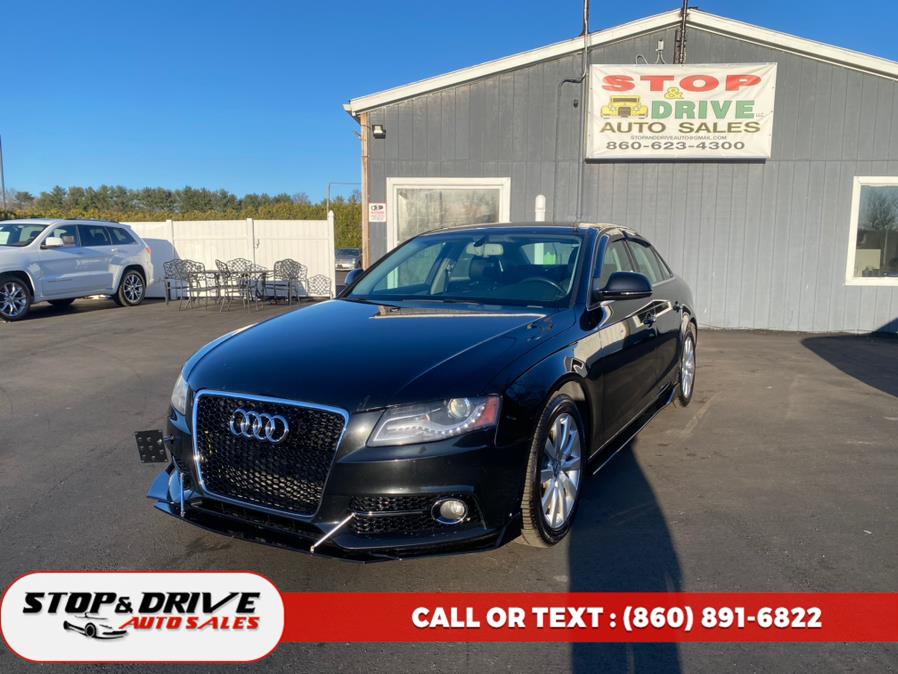 2009 Audi A4 4dr Sdn Auto 2.0T quattro Prem Plus, available for sale in East Windsor, Connecticut | Stop & Drive Auto Sales. East Windsor, Connecticut