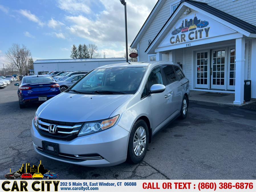 2014 Honda Odyssey 5dr EX-L w/Navi, available for sale in East Windsor, Connecticut | Car City LLC. East Windsor, Connecticut