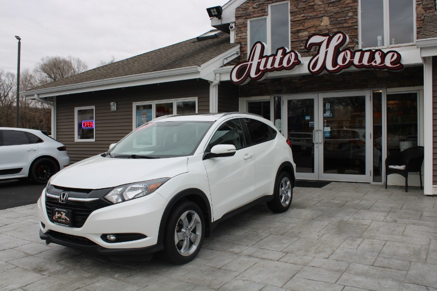 2016 Honda HR-V AWD 4dr CVT EX-L w/Navi, available for sale in Plantsville, Connecticut | Auto House of Luxury. Plantsville, Connecticut