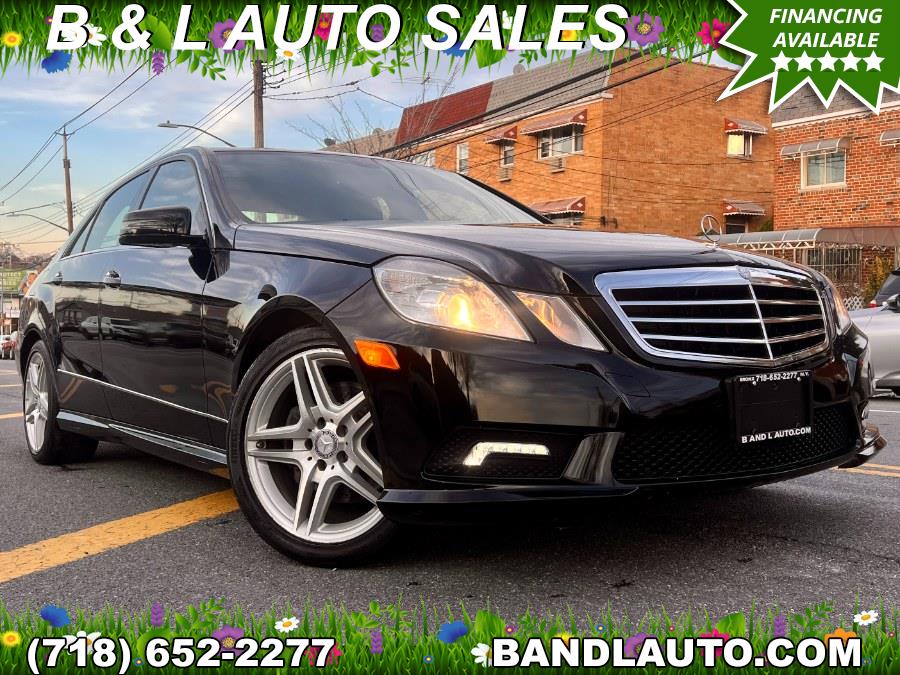 2011 Mercedes-Benz E-Class 4dr Sedan E350 Sport 4MATIC, available for sale in Bronx, New York | B & L Auto Sales LLC. Bronx, New York