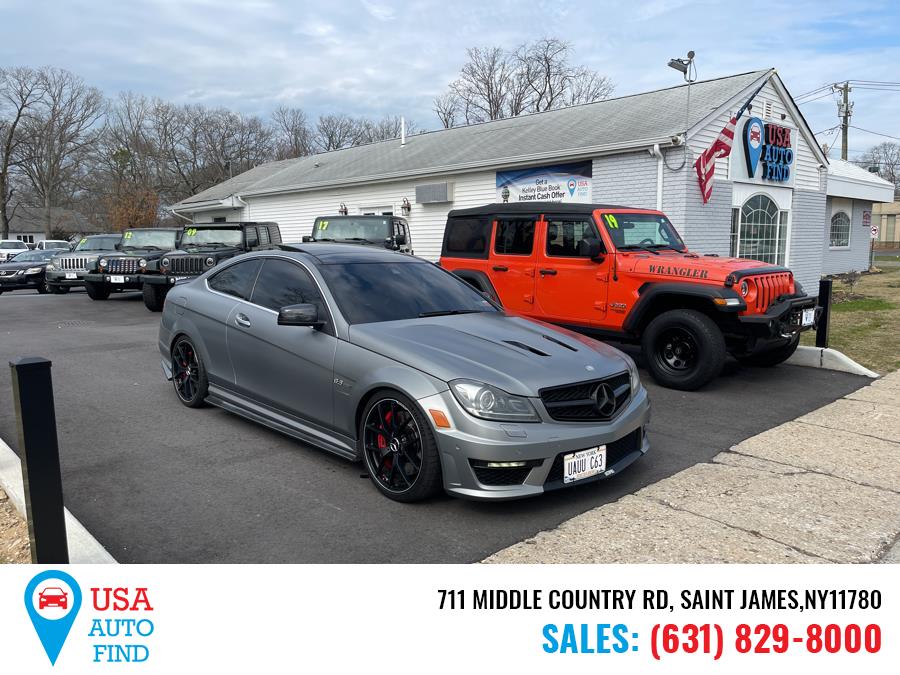 2015 Mercedes-Benz C-Class 2dr Cpe C 63 AMG RWD, available for sale in Saint James, New York | USA Auto Find. Saint James, New York
