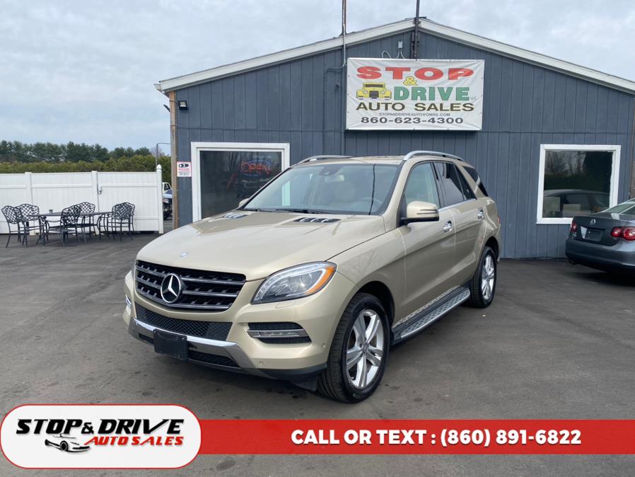2013 Mercedes-Benz M-Class 4MATIC 4dr ML 350, available for sale in East Windsor, Connecticut | Stop & Drive Auto Sales. East Windsor, Connecticut