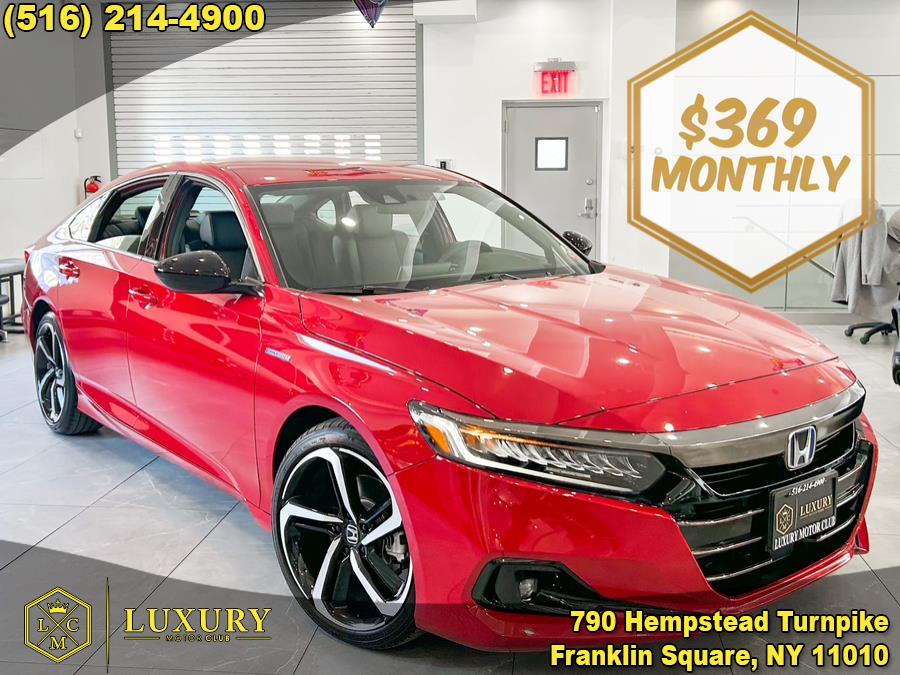 2022 Honda Accord Hybrid Sport Sedan, available for sale in Franklin Square, New York | Luxury Motor Club. Franklin Square, New York