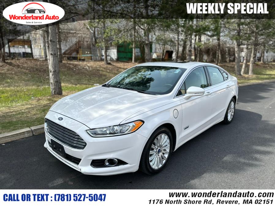 2014 Ford Fusion Energi 4dr Sdn Titanium, available for sale in Revere, Massachusetts | Wonderland Auto. Revere, Massachusetts