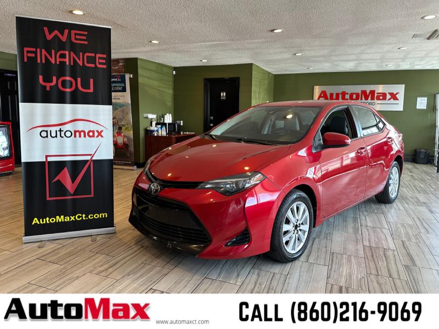 2017 Toyota Corolla LE CVT (Natl), available for sale in West Hartford, Connecticut | AutoMax. West Hartford, Connecticut