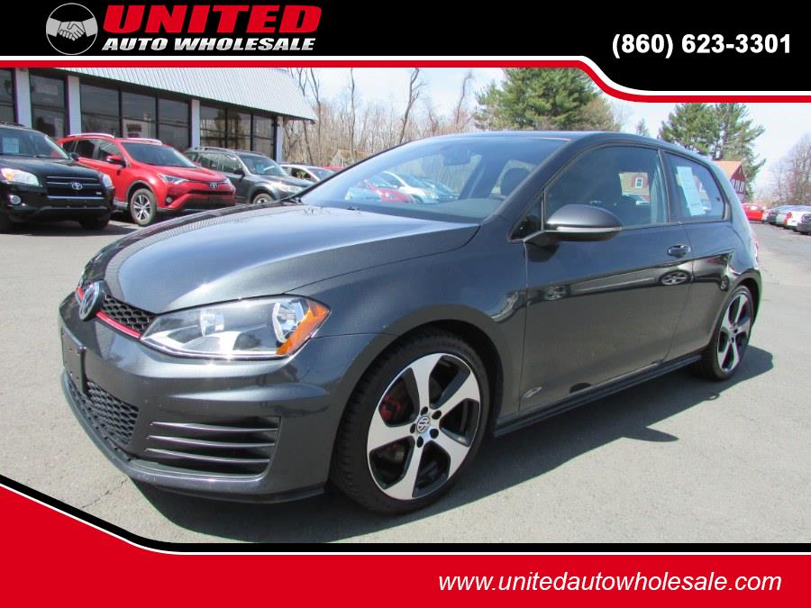 2015 Volkswagen Golf GTI 2dr HB Man SE, available for sale in East Windsor, Connecticut | United Auto Sales of E Windsor, Inc. East Windsor, Connecticut