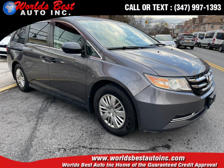 2015 Honda Odyssey 5dr LX, available for sale in Brooklyn, New York | Worlds Best Auto Inc. Brooklyn, New York